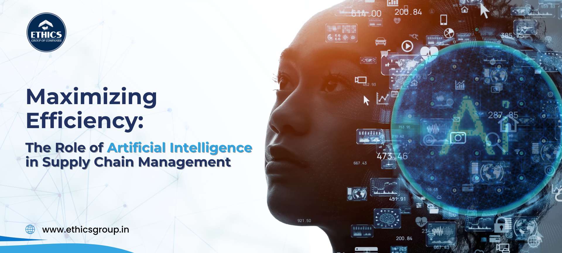 Role of Artificial Intelligence in Supply Chain Management for predicting demand, optimizing routing, and automating warehouses.